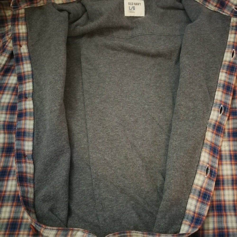 Old Navy Plaid Shirt - Picture 3 of 5